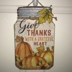 Thanksgiving Mason Jar Decor